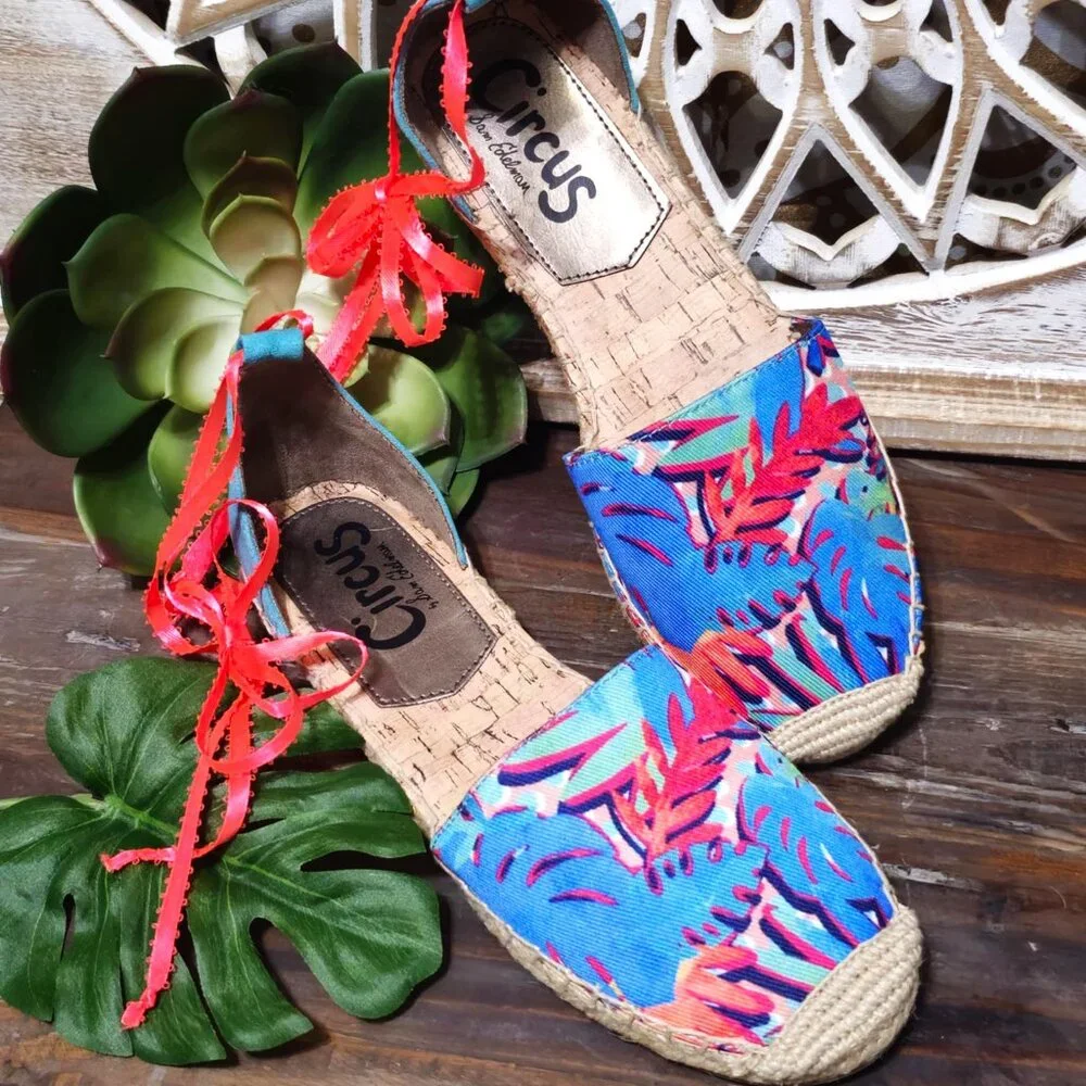 Circus By Sam Edelman Brand, Lenora Style Shoes Espadrilles Sandals. Size 7.5M - Picture 16 of 16